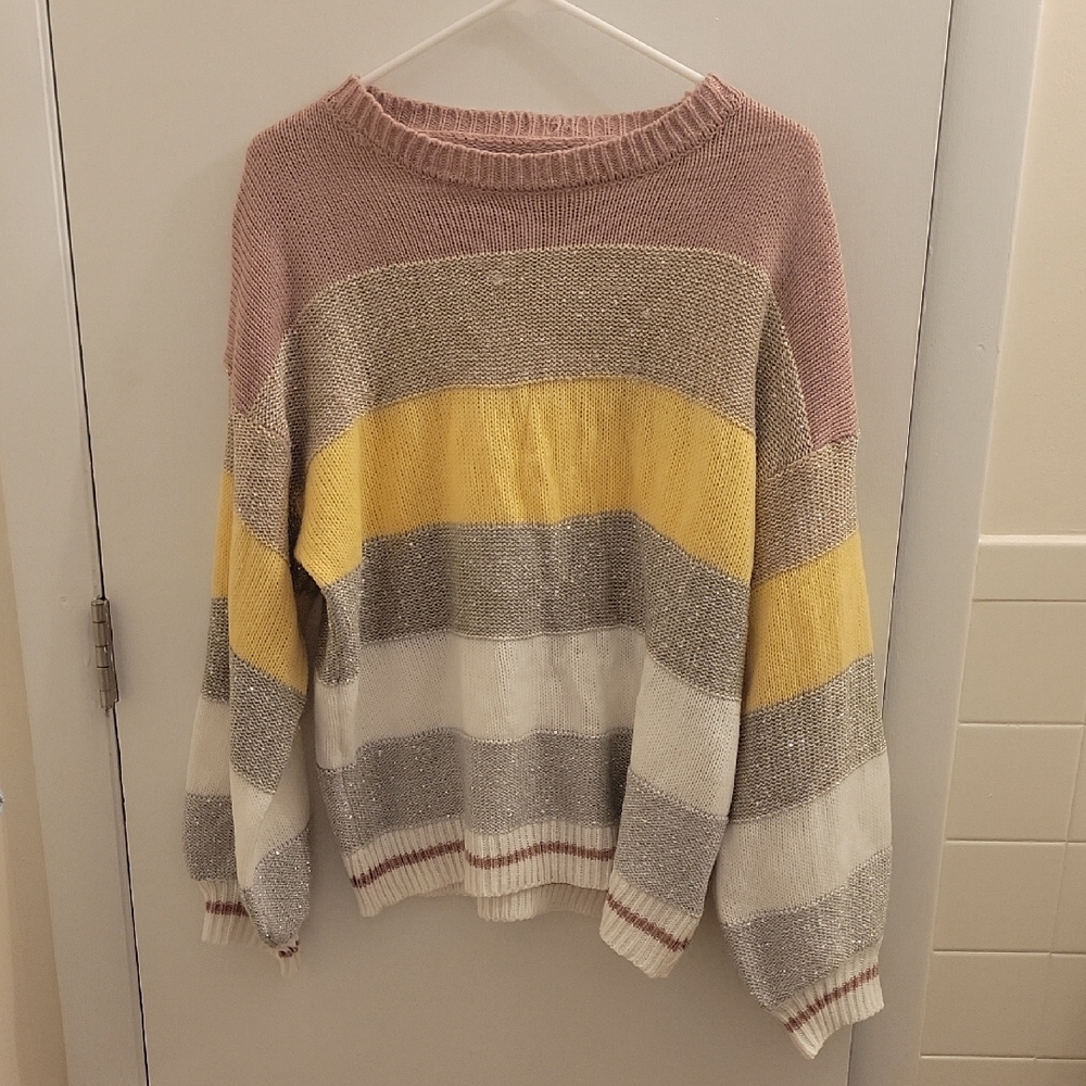 Striped Multicolor Women's Sweater